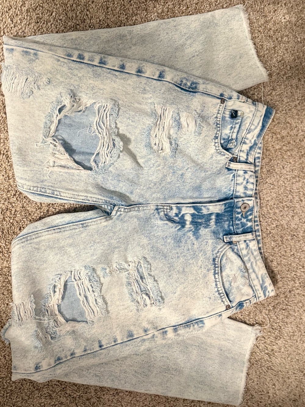 KanCan High Rise Distressed Boyfriend Jeans